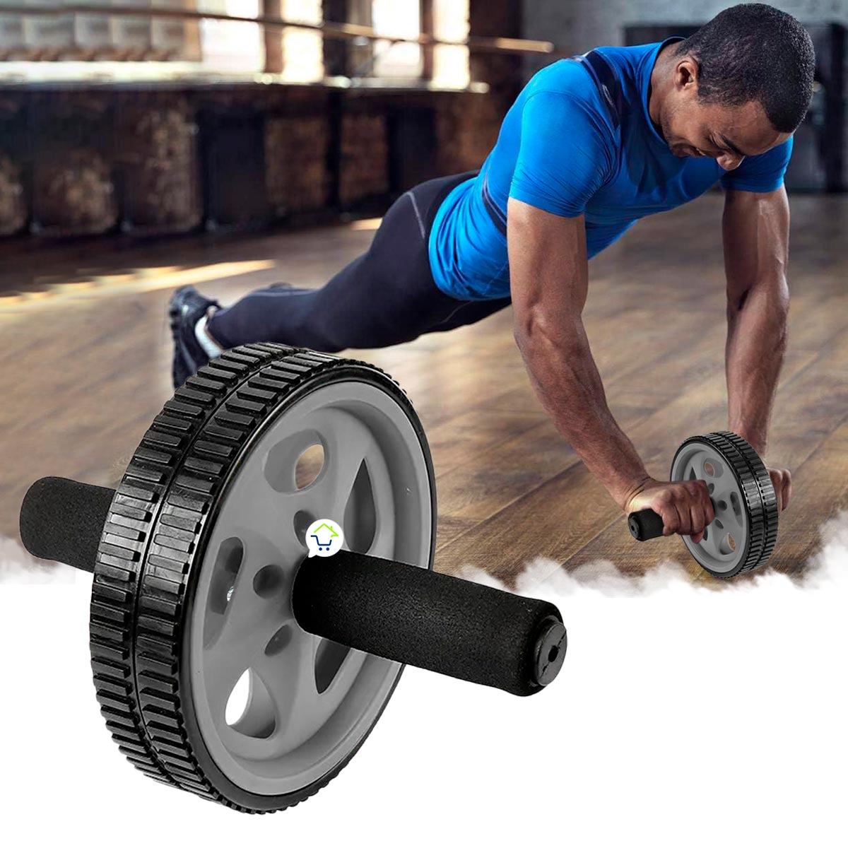 Miniatura 8 de Rueda Abdominal Rodillo Ejercici RA01DFM